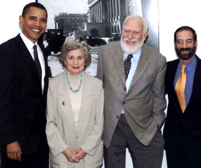 Barack Obama, Esther & Martin Litton, Carl Ross,    Save America's Forests